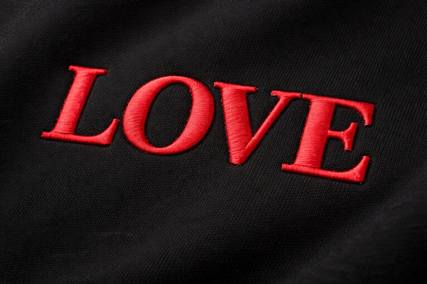 Sudadera Bordada Love