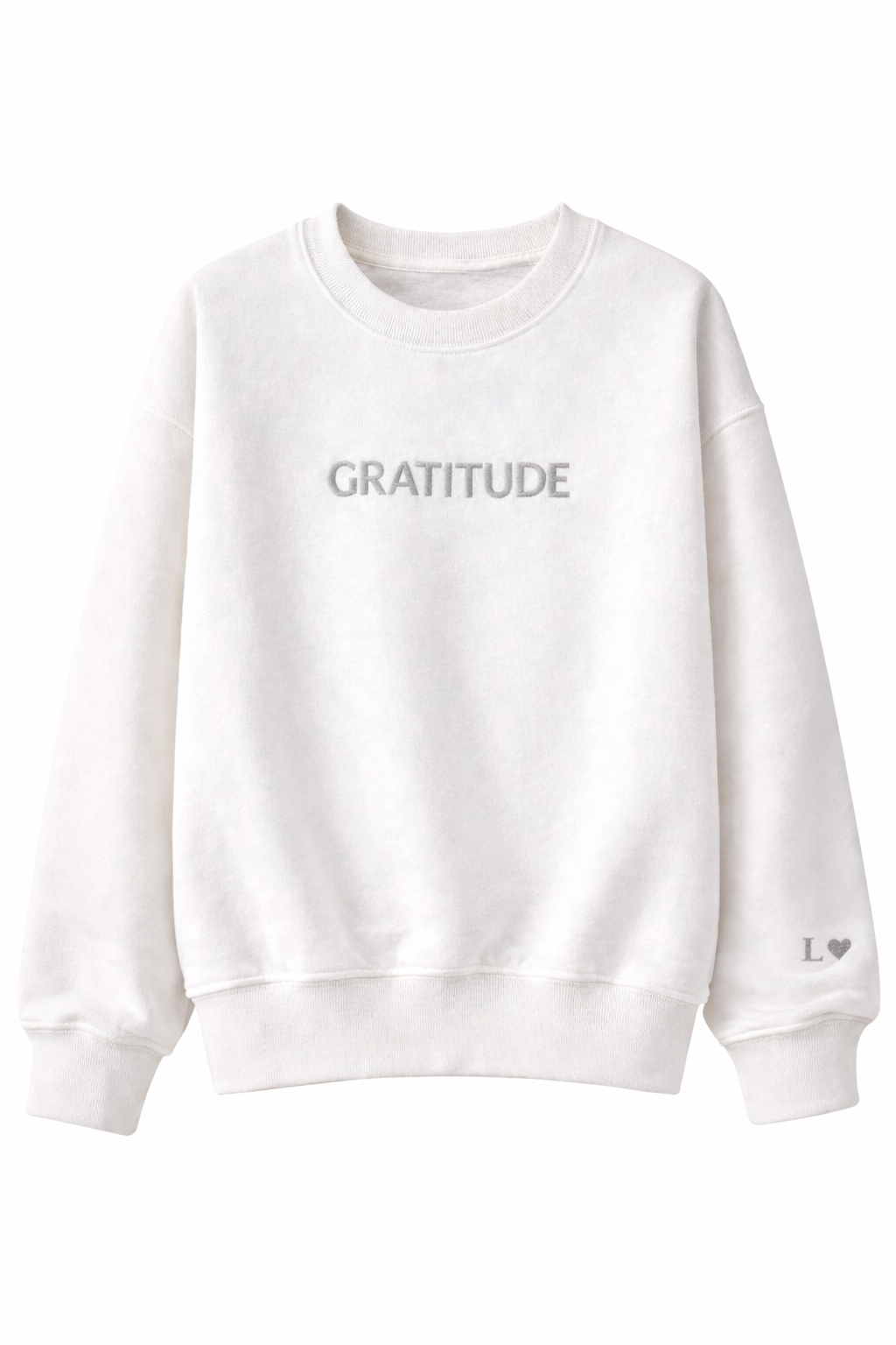 Sudadera Bordada GRATITUDE
