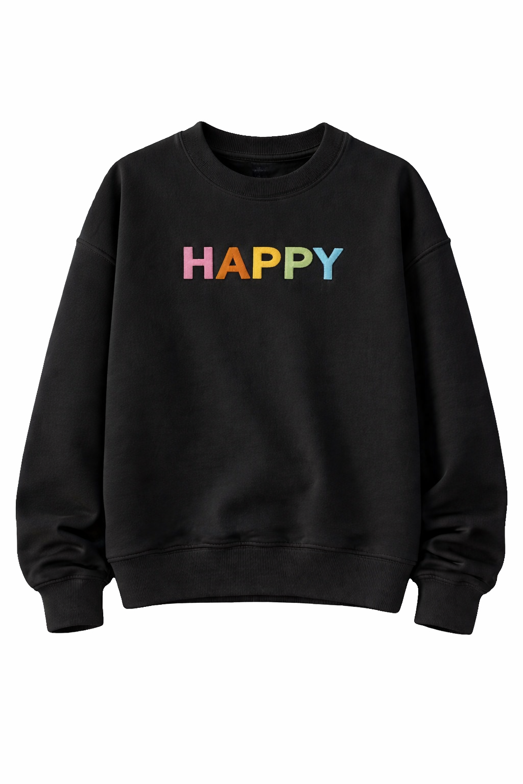 Sudadera Bordada HAPPY