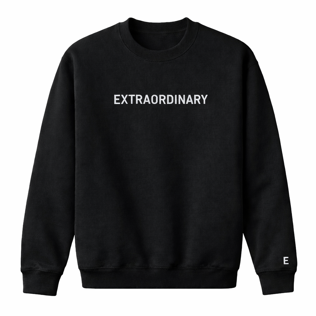 Sudadera Bordada EXTRAORDINARY