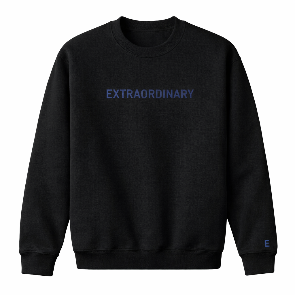 Sudadera Bordada EXTRAORDINARY