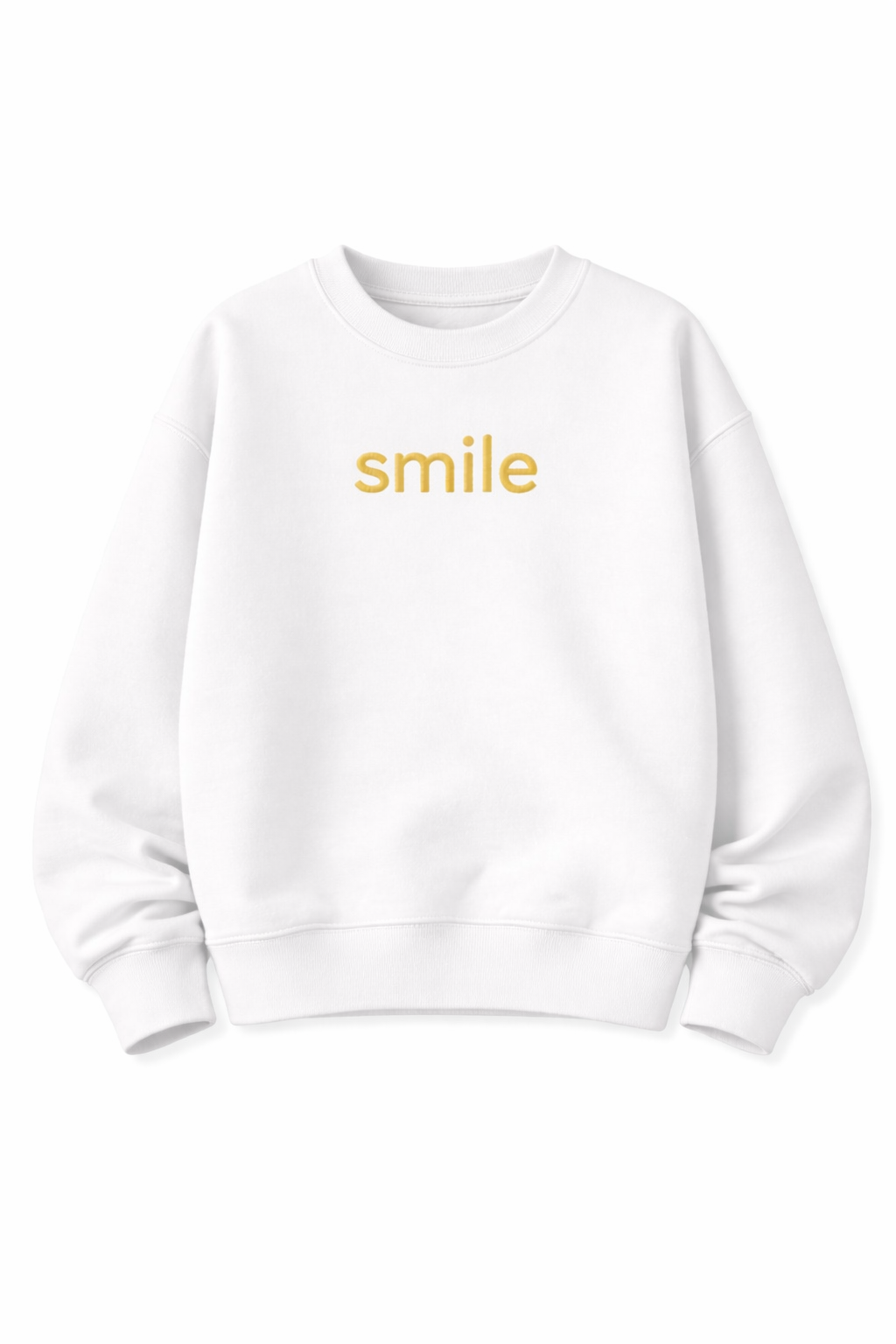 Sudadera Bordada SMILE