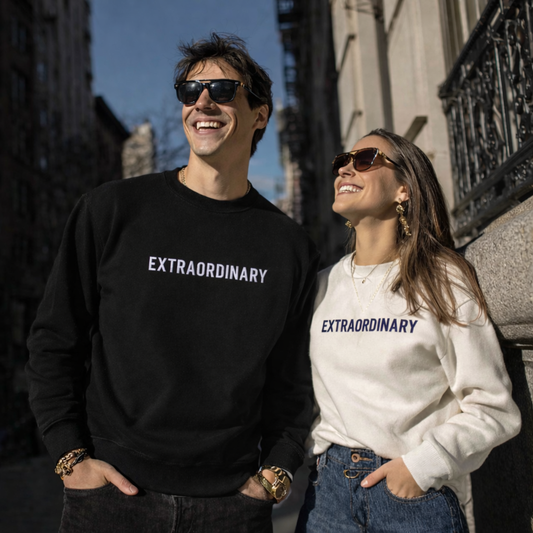 Sudadera Bordada EXTRAORDINARY